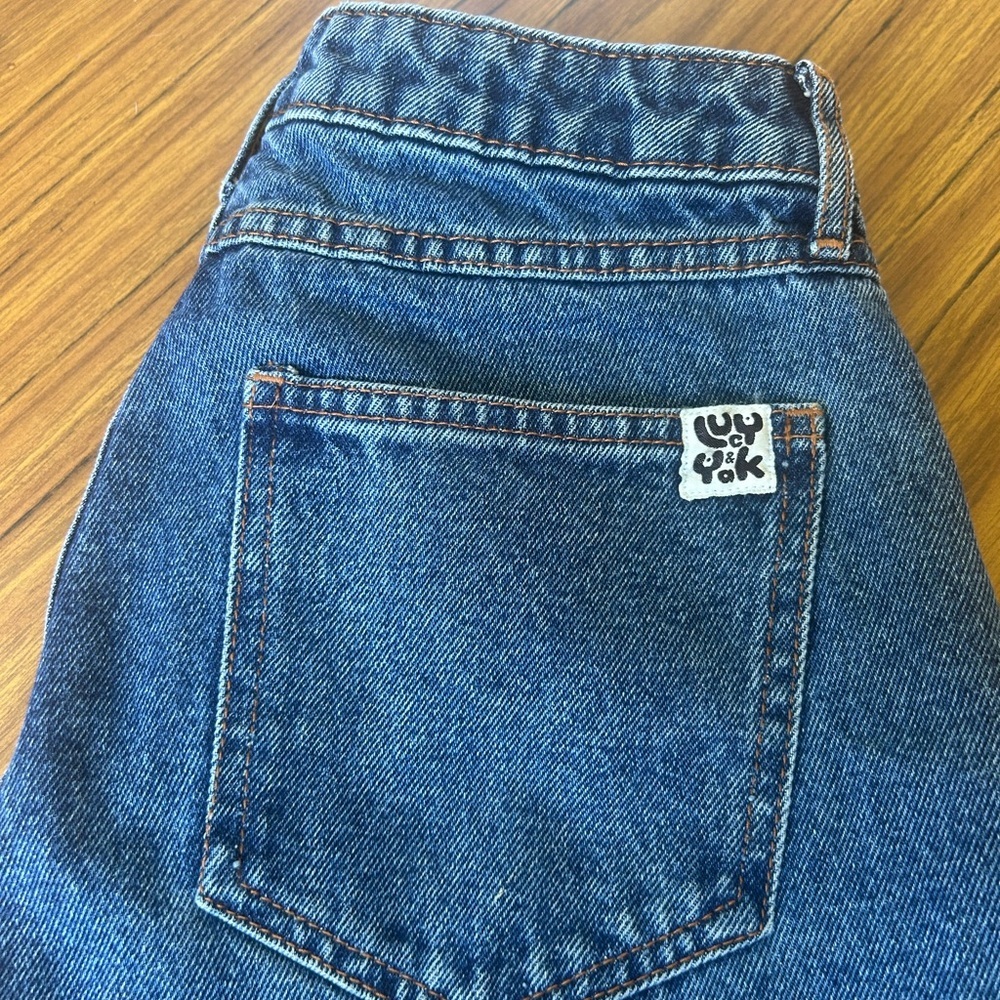 Lucy &β Yak Dana Mom Jeans π Vintage Denim π± Sustainable 90s Streetwear - Picture 5 of 11